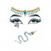 Leg Avenue | Наклейка с драгоценностями Leg Avenue Клеопатры Cleopatra face jewels sticker O/S. Цена 1 056 грн. Фото: 1