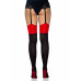 Leg Avenue | Непрозрачные чулки с красными вставками Leg Avenue Opaque 2 Tone Stockings O/S. Цена: 899 грн. Фото: 3 Leg Avenue | Непрозрачные чулки с красными вставками Leg Avenue Opaque 2 Tone Stockings O/S. Цена: 899 грн. Фото: 3