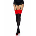 Leg Avenue | Непрозрачные чулки с красными вставками Leg Avenue Opaque 2 Tone Stockings O/S. Цена: 899 грн. Фото: 4 Leg Avenue | Непрозрачные чулки с красными вставками Leg Avenue Opaque 2 Tone Stockings O/S. Цена: 899 грн. Фото: 4