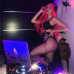 Leg Avenue | Парик прямой длинный Leg Avenue, розовый, светится в ультрафиолете, 84 см, размер O/S. Ціна 1850 грн. Фото: 2