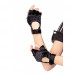 Leg Avenue | Перчатки без пальцев черные Leg Avenue Fingerless Motercycle Gloves O/S. Цена 928 грн. Фото: 1