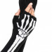 Leg Avenue | Перчатки без пальцев Leg Avenue Skeleton Fingerless Gloves, черные, O/S. Цена 1 199 грн. Фото: 1