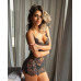 Leg Avenue | Платье сексуальное со стразами размер S Meant To Be Lace Dress от Rhinestone Leg Avenue, черное. Цена 2 974 грн. Фото: 5
