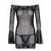 Leg Avenue | Плаття чорне Leg Avenue Lace Trimmed Off The Shoulder Dress O/S. Цена 1 350 грн. Фото: 2