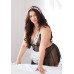 Leg Avenue | Leg Avenue Roleplay Fantasy French Maid + 1X-2X Black/White. Цена 1 529 грн. Фото: 2