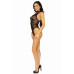 Leg Avenue | Leg Avenue Net and lace halter bodysuit OS Black. Ціна 1029 грн. Фото: 9