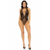 Leg Avenue | Leg Avenue Net and lace halter bodysuit OS Black. Ціна 1029 грн. Фото: 5