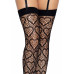 Leg Avenue | Leg Avenue Heart net thigh highs OS Black. Ціна 619 грн. Фото: 4