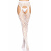 Leg Avenue | Leg Avenue Heart net suspender hose OS White. Ціна 869 грн. Фото: 2