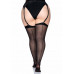 Leg Avenue | Leg Avenue Sheer backseam stockings + PLUS SI Black. Ціна 399 грн. Фото: 2