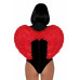 Leg Avenue | Leg Avenue Marabou feather devil wings Red. Ціна 917 грн. Фото: 1