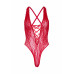 Leg Avenue | Leg Avenue Floral lace thong teddy OS Red. Ціна 985 грн. Фото: 3