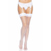 Leg Avenue | Leg Avenue Backseam Thigh Highs OS White. Цена 289 грн. Фото: 4