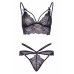 Leg Avenue | Leg Avenue Strappy bralette and g-string S Black. Цена 2 089 грн. Фото: 4