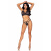 Leg Avenue | Leg Avenue Strappy bralette and g-string S Black. Цена 2 089 грн. Фото: 2