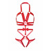Leg Avenue | Leg Avenue Studded O-ring harness teddy Red S. Цена 2 277 грн. Фото: 4