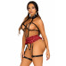 Leg Avenue | Leg Avenue Harness teddy & skirt Black S. Цена 2 795 грн. Фото: 2