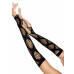 Leg Avenue | Leg Avenue Faux wrap net arm warmers Black. Ціна 479 грн. Фото: 1