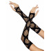 Leg Avenue | Leg Avenue Faux wrap net arm warmers Black. Ціна 479 грн. Фото: 2
