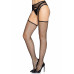 Leg Avenue | Leg Avenue Net stockings with garter belt Black O/S. Цена 869 грн. Фото: 3