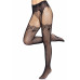 Leg Avenue | Leg Avenue Fishnet tights with backseam Black O/S. Цена 815 грн. Фото: 2