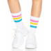 Leg Avenue | Leg Avenue Pride crew socks Pansexual. Ціна 389 грн. Фото: 2