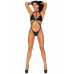 Leg Avenue | Leg Avenue Teddy with strappy open back Black O/S. Ціна 1835 грн. Фото: 3