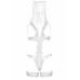 Leg Avenue | Leg Avenue G-string teddy, veil & garter White O/S. Цена 1 219 грн. Фото: 3