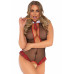 Leg Avenue | Костюм школьницы Leg Avenue Schoolgirl O/S, боди с галстуком. Ціна 1512 грн. Фото: 2