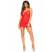 Leg Avenue | Пеньюар Leg Avenue Rose Lace Flair Chemise Red One Size. Цена 1 159 грн. Фото: 4