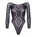 Leg Avenue | Боди Leg Avenue Snap crotch thong back teddy Black S/M. Цена 1 274 грн. Фото: 2