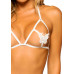 Leg Avenue | Комплект Leg Avenue Open cup bra and pearl panty White. Цена 1 512 грн. Фото: 2