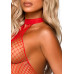 Leg Avenue | Бодистокинг Leg Avenue Racer neck bodystocking Red. Цена 889 грн. Фото: 2