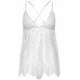 Leg Avenue | Пеньюар Leg Avenue Floral lace babydoll & string White S. Цена 1 729 грн. Фото: 2