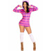 Leg Avenue | Эротический костюм кошечки Leg Avenue Comfy Cheshire XS. Ціна 2753 грн. Фото: 3