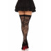 Leg Avenue | Чулки Leg Avenue Wild rose net thigh highs One Size. Цена 619 грн. Фото: 1
