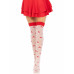 Leg Avenue | Чулки Leg Avenue Polka Dot Mushroom Thigh Highs One Size. Цена 589 грн. Фото: 4