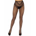 Leg Avenue | Чулки Leg Avenue Crotchless Net Tights with Heart Backseam Black One Size. Цена 929 грн. Фото: 3
