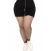 Leg Avenue | Чулки Leg Avenue Industrial Net footless tights Black 1X/2X. Ціна 499 грн. Фото: 2