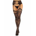 Leg Avenue | Чулки Leg Avenue French Rose Backseam Garter Belt Stockings Black One Size. Цена 889 грн. Фото: 3