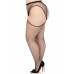 Leg Avenue | Чулки Leg Avenue Stokings with O-ring Attached Garter Belt Black 1X/2X. Ціна 1087 грн. Фото: 3