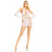 Leg Avenue | Мини-платье Leg Avenue Mini dress and matching gloves White One Size. Цена 1 389 грн. Фото: 3