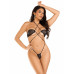 Leg Avenue | Боди-бикини Leg Avenue Wrap around bikini bodysuit Black One Size. Цена 2 059 грн. Фото: 2