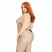Leg Avenue | Бодистокинг Leg Avenue Racer neck bodystocking Black Queen Size. Цена 959 грн. Фото: 3
