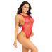 Leg Avenue | Боди-сетка Leg Avenue Net snap crotch tank bodysuit Red, One Size. Цена 1 039 грн. Фото: 2