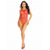 Leg Avenue | Боди-сетка Leg Avenue Net snap crotch tank bodysuit Red, One Size. Цена 1 039 грн. Фото: 4
