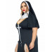 Leg Avenue | Костюм монашки-грешницы Leg Avenue Sultry Sinner 1X-2X, платье, головной убор, воротник. Цена 3 203 грн. Фото: 2