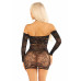 Leg Avenue | Платье Leg Avenue Seamless Off The Shoulder Mini Dress One Size, Black. Цена 1 069 грн. Фото: 2