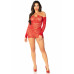 Leg Avenue | Платье Leg Avenue Seamless Off The Shoulder Mini Dress One Size, Red. Цена 1 069 грн. Фото: 5