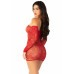 Leg Avenue | Платье Leg Avenue Seamless Off The Shoulder Mini Dress One Size, Red. Цена 1 069 грн. Фото: 3